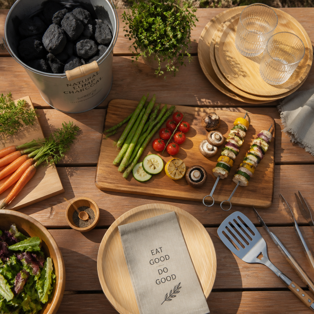 How to Host an Eco-Friendly Backyard BBQ This August