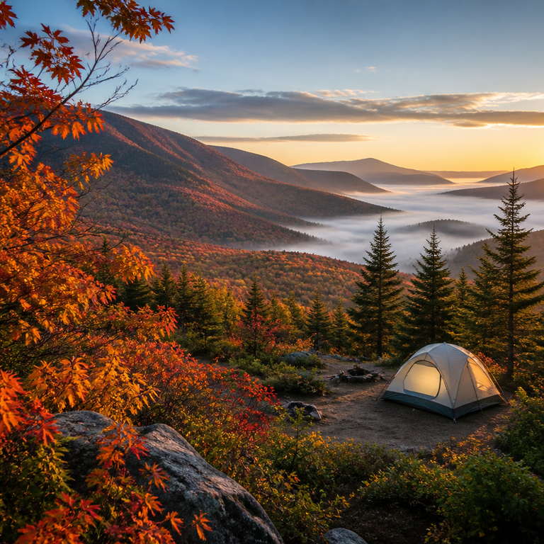 Fall Camping Vermont: Cold Drinks in the Green Mountains