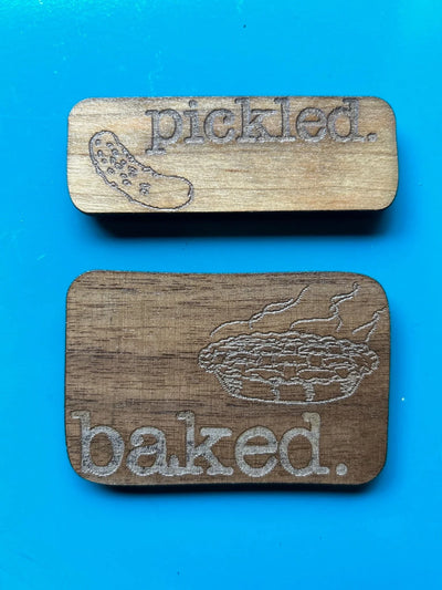 Baked.